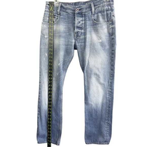 G-STAR RAW GS01 New Radar Tapered Distressed Jeans Men's Size 34x32 - Picture 11 of 16